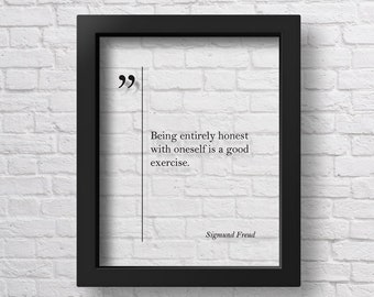 TRANSPARENT Sigmund Freud Quote Sigmund Freud Wall Art Psychology Quotes Sigmund Freud Print Inspiring Art Sigmund Freud Art Coworker Gift