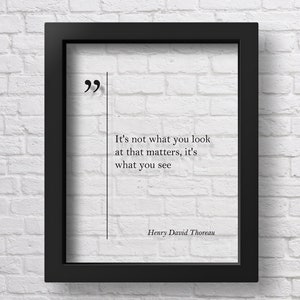 TRANSPARENT Henry David Thoreau Quote Life Quotes Wall Art Henry Thoreau Print Great Quotes Henry Thoreau Art Quotes Poster Graduation Gift