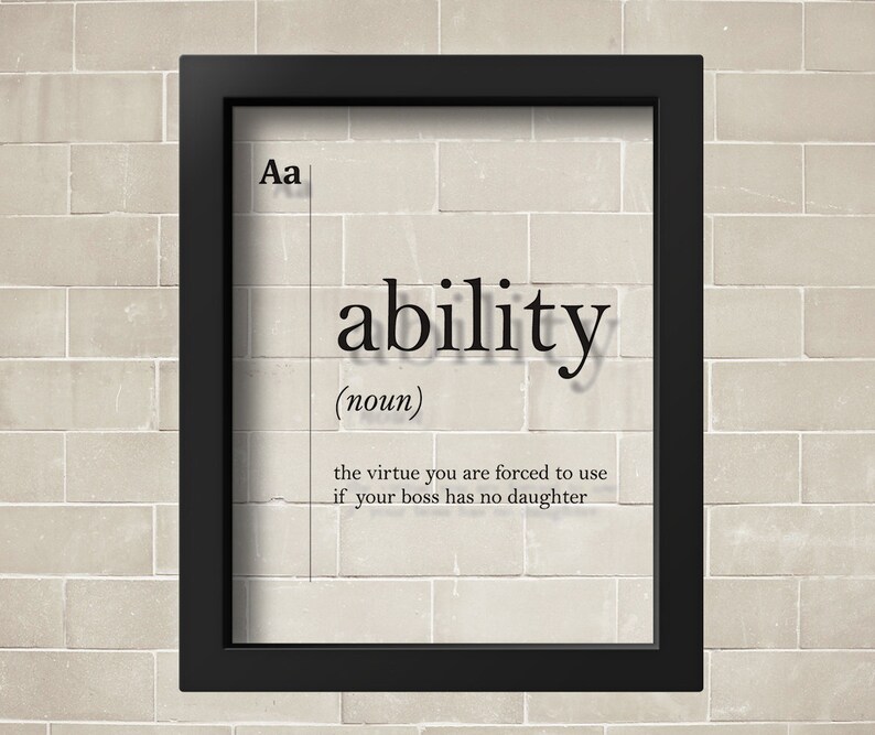 ABILITY DEFINITION SIMPLE visual data 4