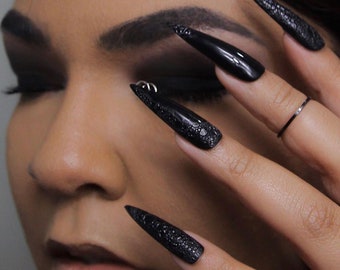 Grunge Nails Etsy But they're actually beautiful, and these coffin nail designs prove it. grunge nails etsy