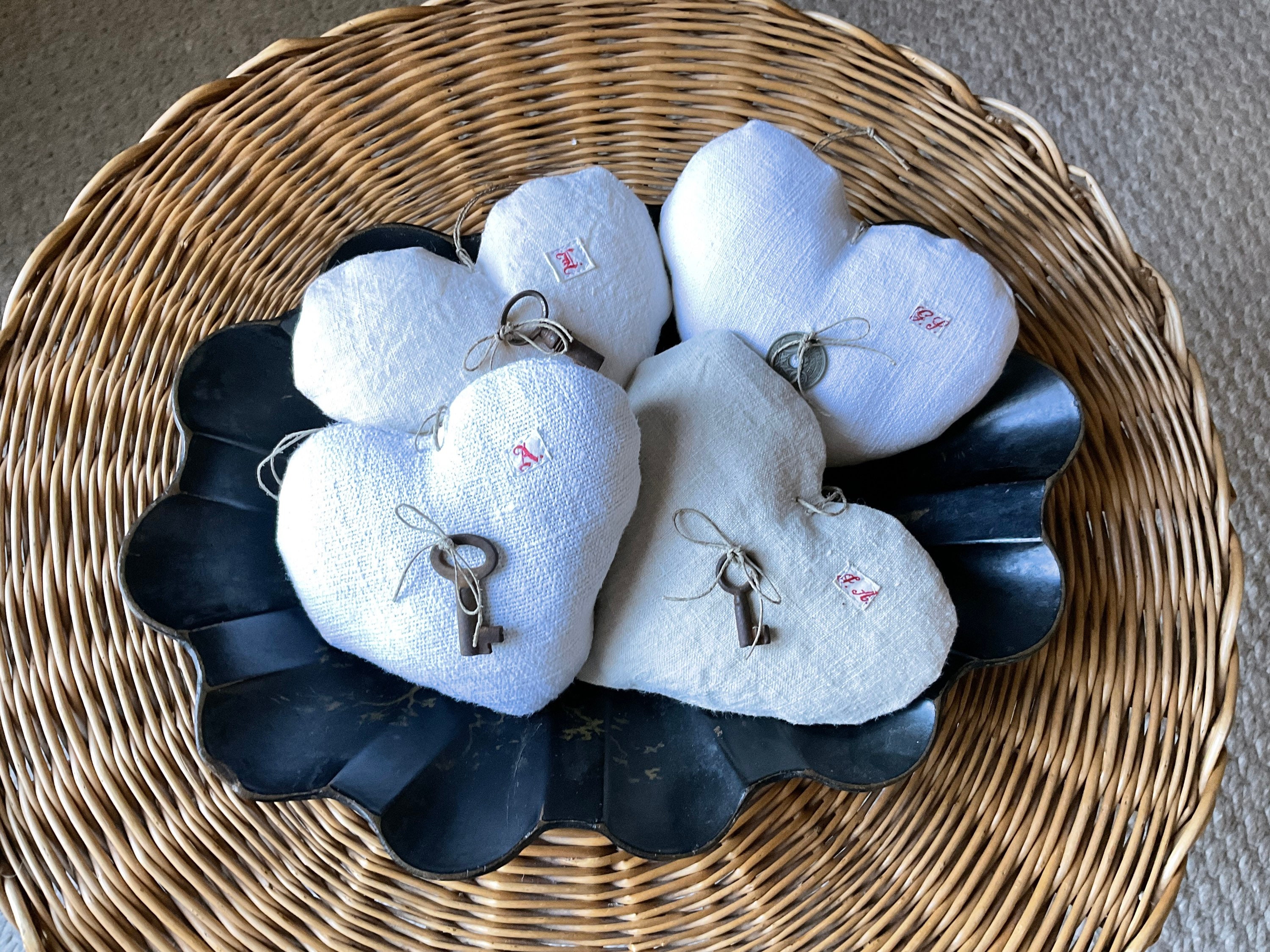 Coeur Réalisé avec Des Matériaux Anciens