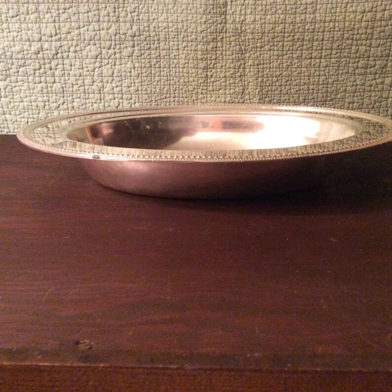 Vintage Glastonbury Silver Plate 218 Serving Bowl Etsy