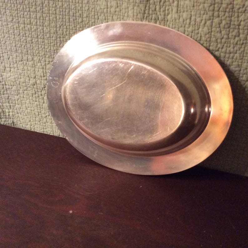 Vintage Glastonbury Silver Plate 218 Serving Bowl Etsy