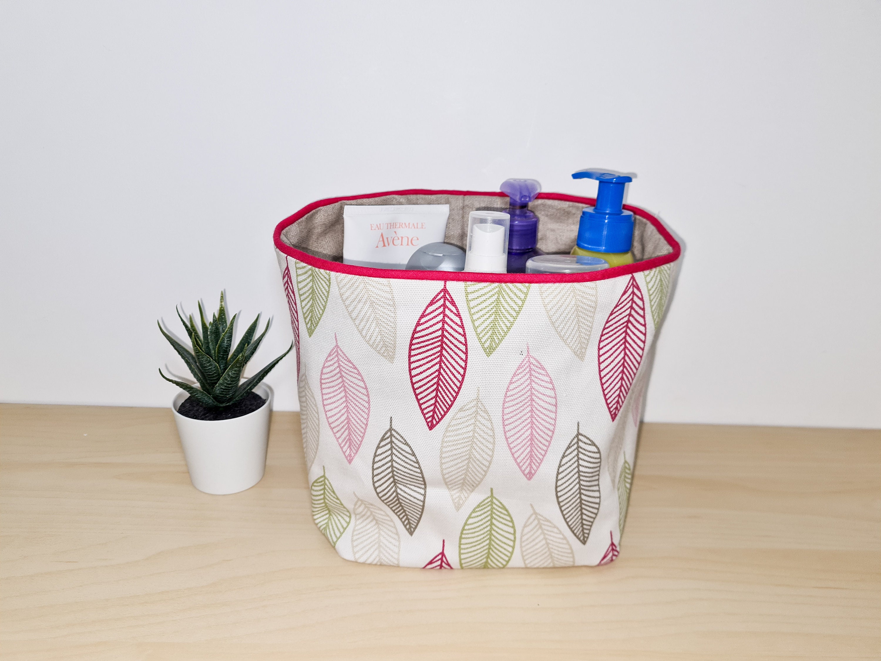 Cesta de 16 cm x 16 cm cesta de almacenamiento medio cesta | Etsy