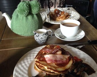 Hand Knitted Tea Cosy, Kitchen Accessory