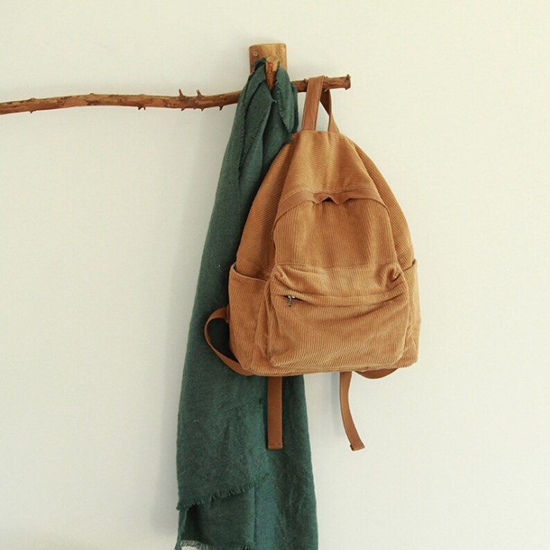 corduroy backpack purse