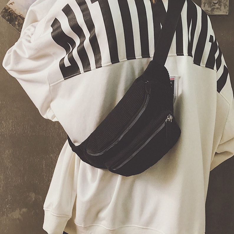 Corduroy Fanny Pack Fanny Pack Vintage Fanny Packs Fannypack Etsy