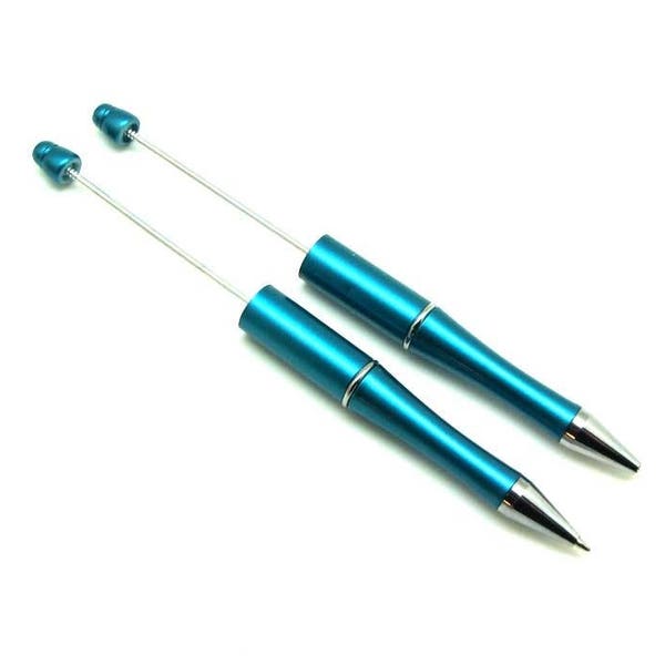 1 Stylo Bille, Stylo Bijou, Personnalisable, métal/synthétique, Stylo Bleu Turquoise, 15 cm