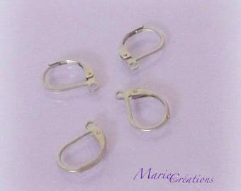 1X 300pcs Crochets Supports Attaches de Boucle d/'Oreille en Alliage T3M7