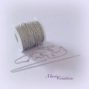 Edelstahlkette - 2 mm Forçat-Glied