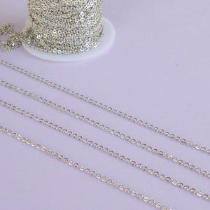 2,2 mm Forçat Mesh Kette - Edelstahl
