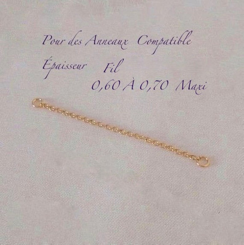 18K Gold Plated Chain / Fine Oval 1.50 mm Stainless Steel Base image 4