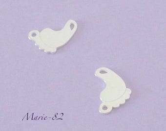Breloque Pied Bebe Etsy