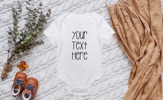 etsy custom baby onesie