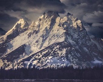 Sunrise in Grand Teton National Park