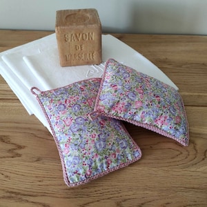 Set of 2 crochet sponges / zero waste ecological sponges / crochet cotton tawashis / washcloths / boho chic household linen