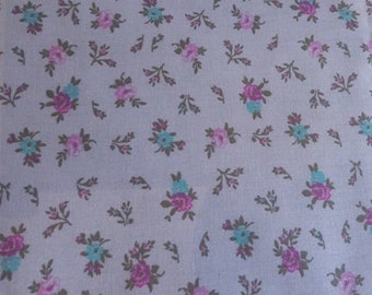 Liberty larg fabric coupon 48 X top 50 cm / floral fabric / liberty fabric / mauve liberty fabric