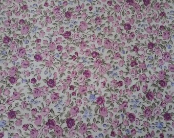 Couponbreedte 48 X hoogte 49 cm / vrijheidsgeest stof / bloemenstof / patchworkstof / vrijheidsgeest bloemenkatoen