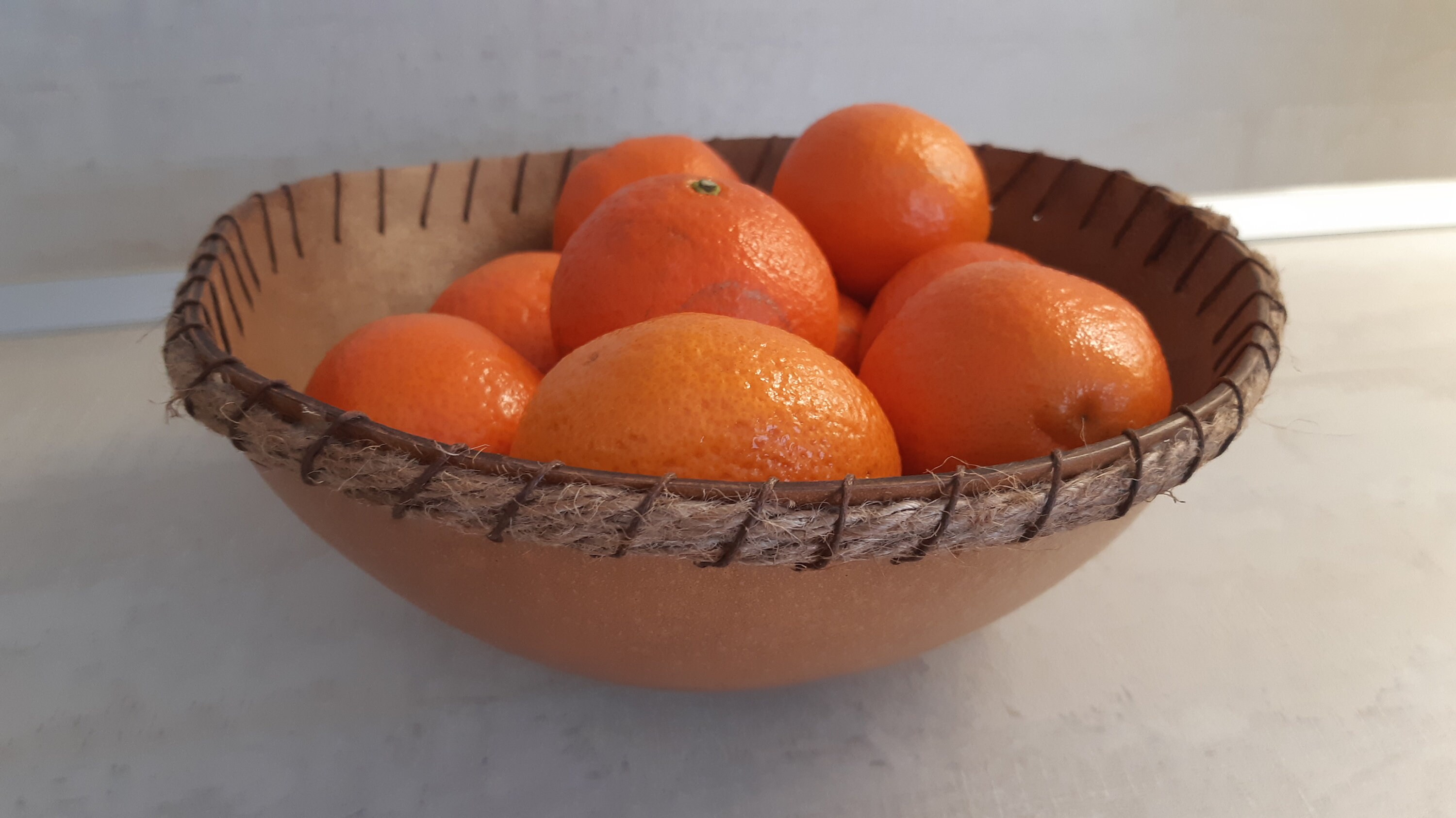 Corbeille à Fruits Artisanale Piece Unique #saintvalentin