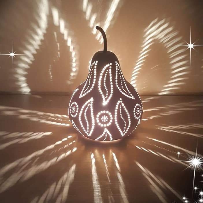 Petite Lampe à Poser Artisanale Déco Shabby Rose. Pièce Unique #saintvalentin, Cadeau