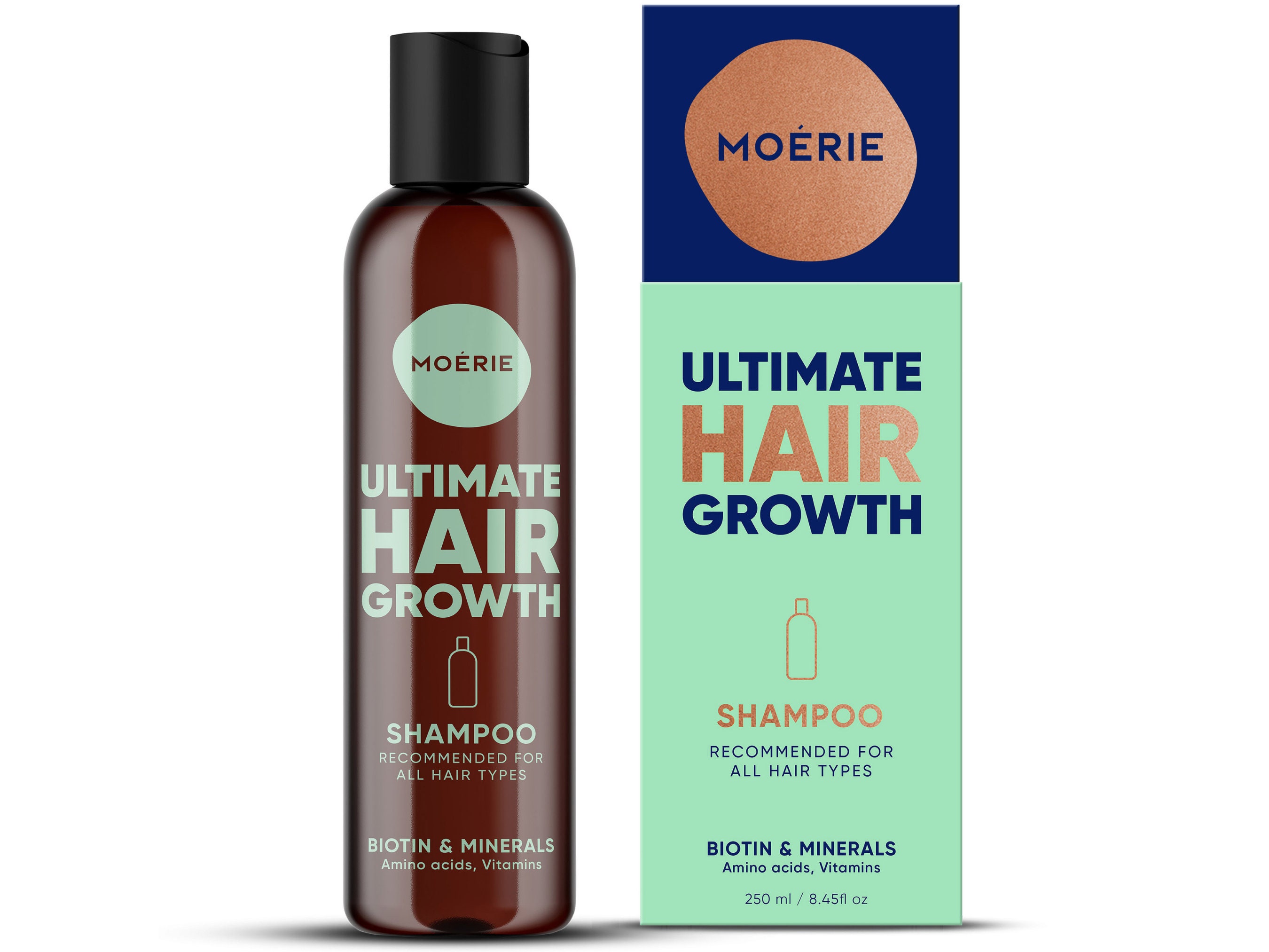 Growth Shampoo 77 Minerals 5 Vitamins for Natural Hair -