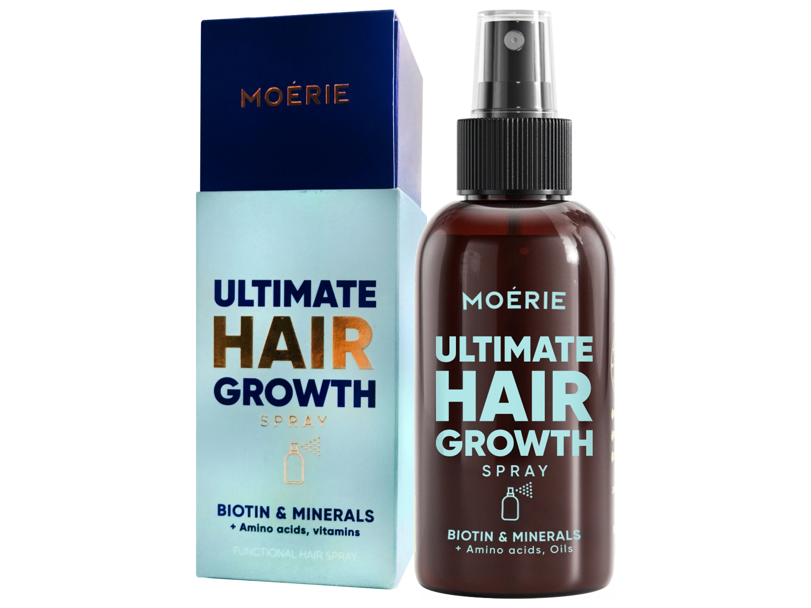 Hair Growth Spray With Minerals 77 Minerals Biotin for - Etsy Hair Growth Spray With Minerals 77 Minerals Biotin for - Etsy