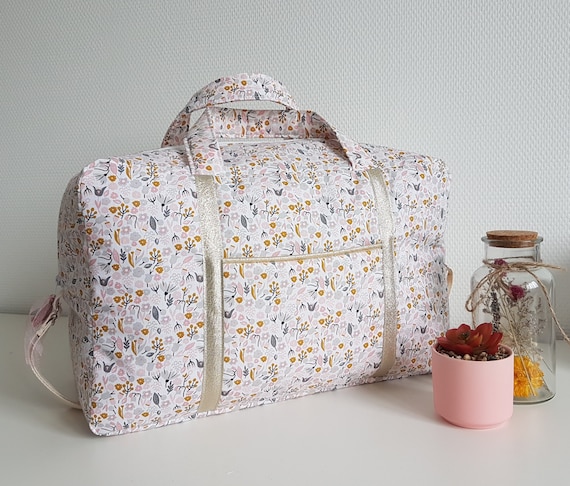 Sac à langer 100% Coton pour maman et bébé, Maternité, Naissance, Voyage.