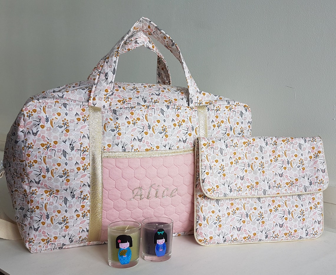 Grand sac à langer bébé personnalisable sac de voyage | Etsy