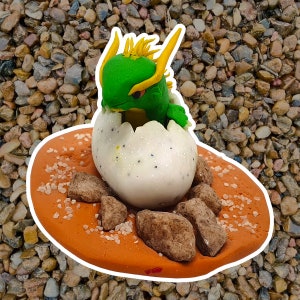 A smol dragon hatchling
