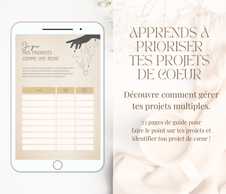 Grimoire Reine de ma Vie Planificateur de projet pour Sorcière en français image 4
