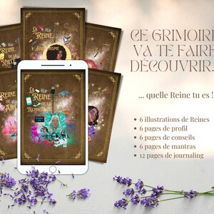 Grimoire Reine de ma Vie Planificateur de projet pour Sorcière en français image 3