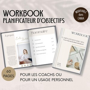 Arbeitsmappenvorlage für Trainer, E-Book zum Französisch-Coaching, Tools zum Französisch-Coaching, Zielplaner, Französisch-Arbeitsblätter