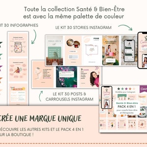 May include: A pink and white graphic design template for social media featuring the text "Create a unique brand". The template includes a variety of images and text, including a star rating, a phone, and a variety of other design elements. The template is designed to help businesses create a cohesive and professional brand identity.