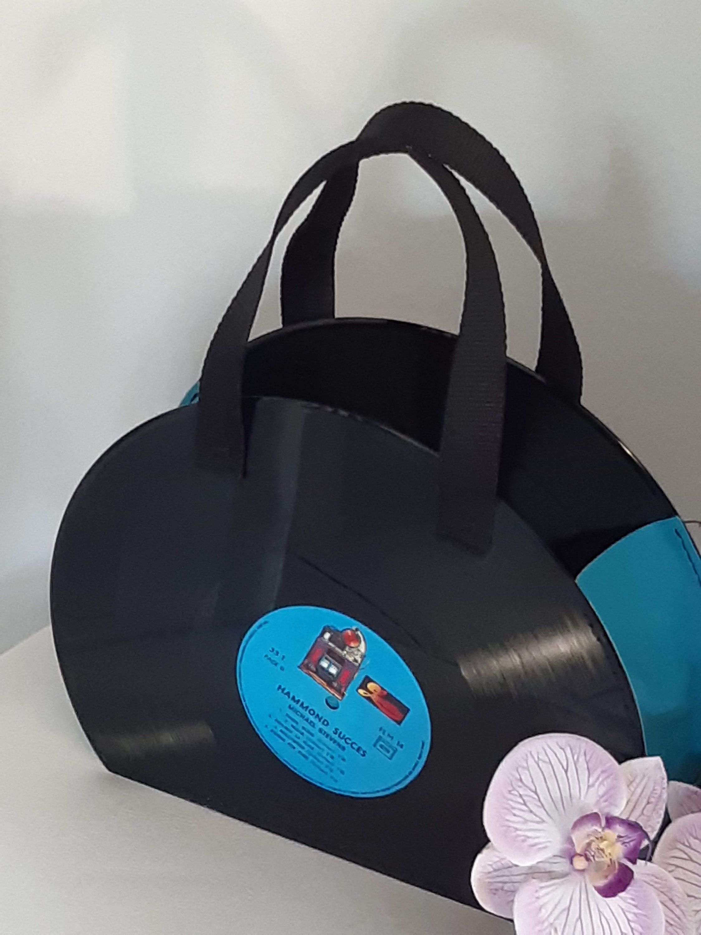Handmade Vinyl LP Record Handbag - Leopard print – DeVinylz