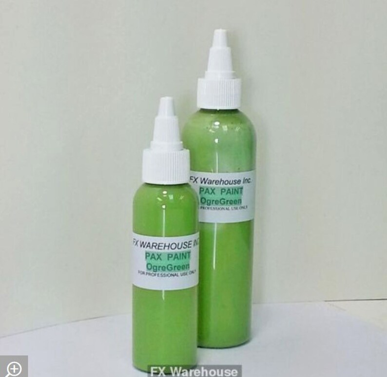 Shrek the Musical PAX Paint Makeup for Body Latex Pieces and Etsy