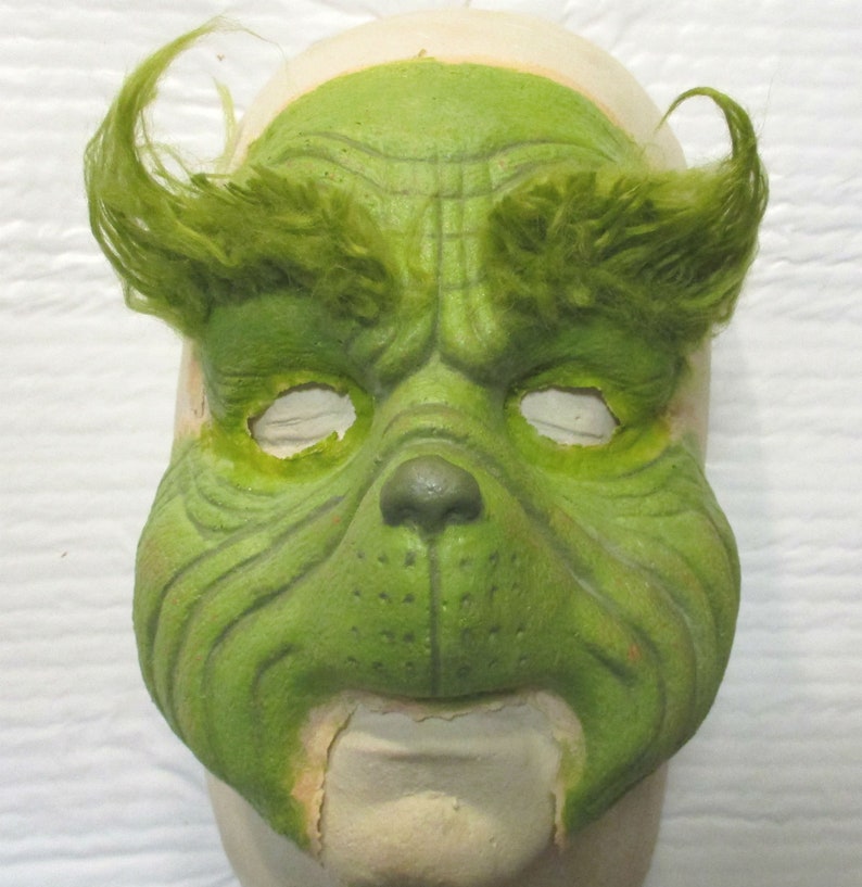 Grinch Whoville Mousse Latex Prothèse Masque de maquillage de Noel