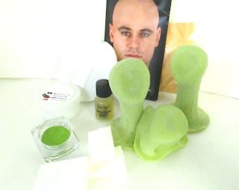 Ogre Shrek Adult Makeup Kit - includes Ears & Nose