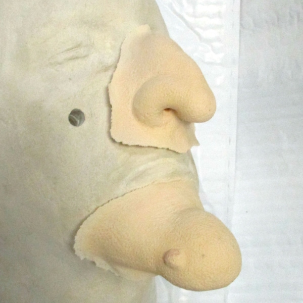 Witch Nose Chin Set Purchase separate or as a set Foam Latex or Slip Latex Prothetic