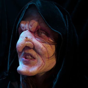 Witch Into The Woods Foam Latex Prosthetic for Halloween and Theatre Makeup
