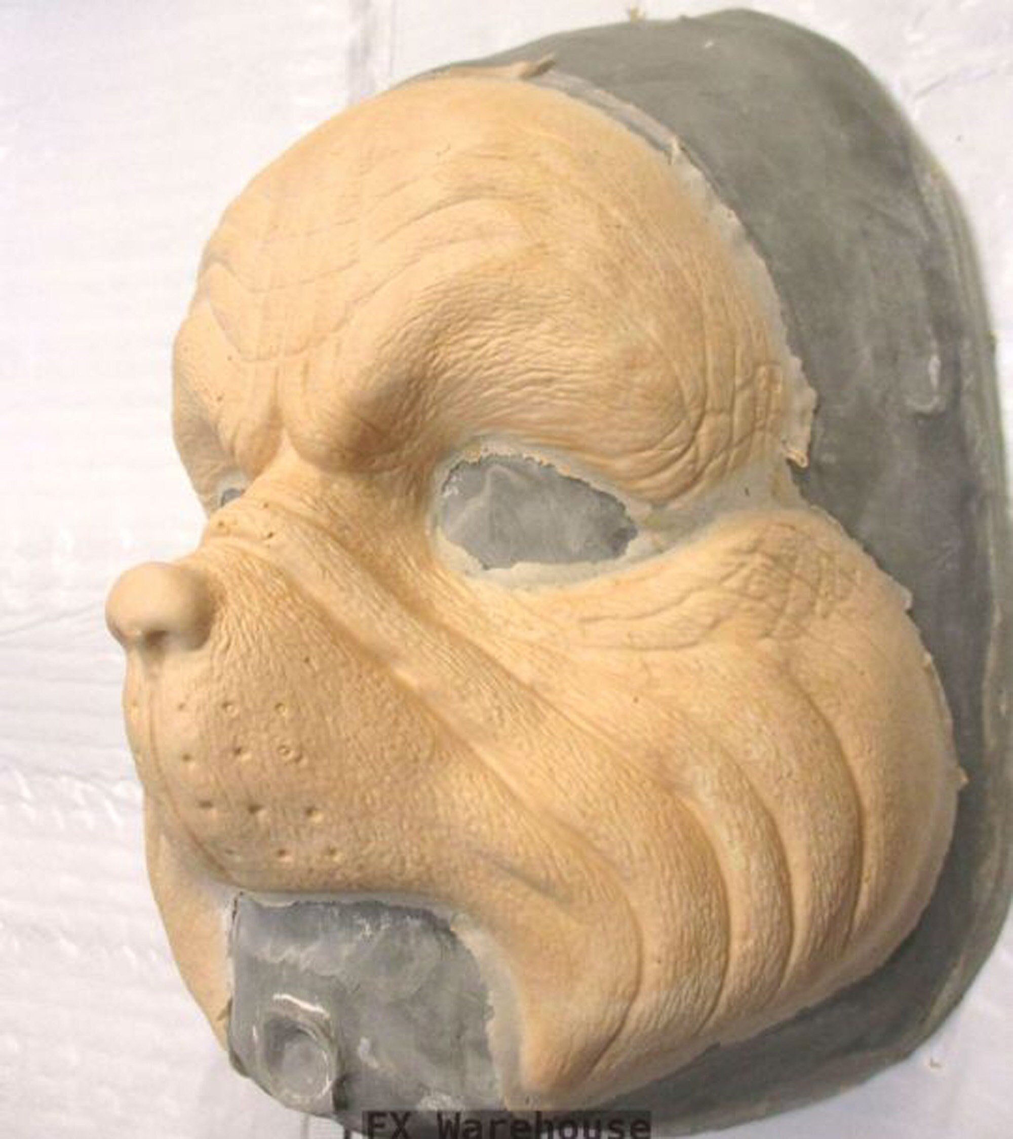 Grinch Foam Latex Prosthetic Mask Includes 1oz Grouch Green Etsy