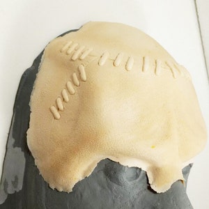 Frankenstein Monster Headpiece: Foam Latex Prosthetic for Halloween