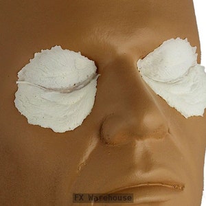 Old Age Eyelids & Eyebags Set Foam Latex Prosthetic plus Adhesive Kit