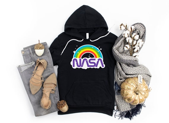nasa rainbow hoodie