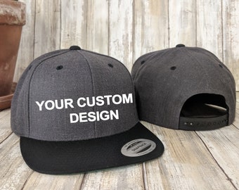 personalized snapback caps