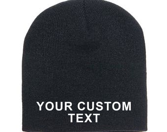 KAZAKH DRINKING TEAM Custom Personalized Embroidery Embroidered Beanie