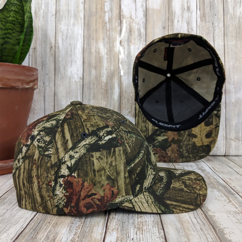 Custom Camo Flexfit / Flex Fit Wooly 6Panel Hat / Camouflage Etsy