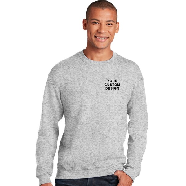 Custom Unisex grey Any STATE crewneck