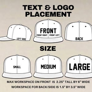 Custom Embroidered Yupoong Flexfit Hat: Personalized Fitted Adult Cap, XXL Available* Bild 10
