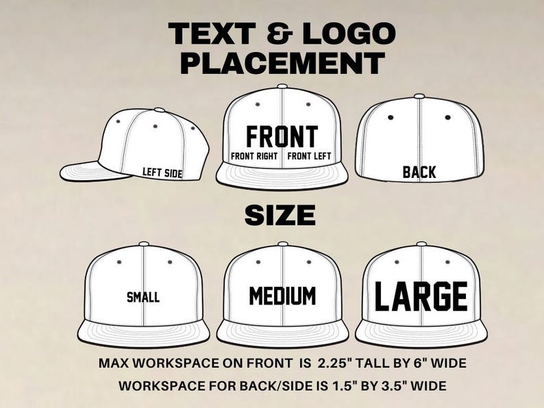 Custom Embroidered Yupoong Flexfit Hat: Personalized Fitted Adult Cap, XXL Available* Bild 10