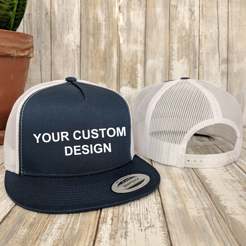 custom yupoong trucker hats